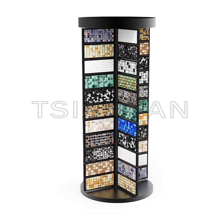 2023 custom mosaic tile samples floor display rack-ML986