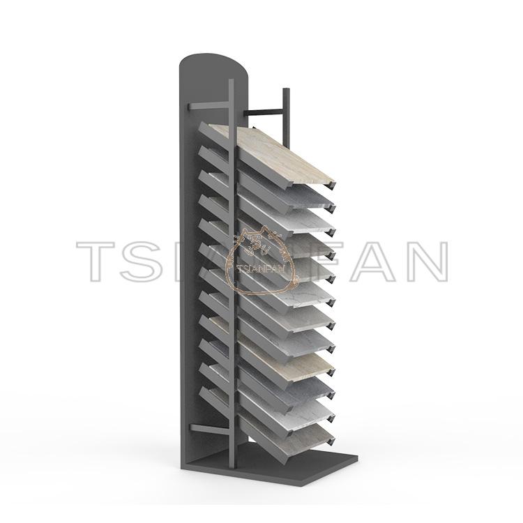 2023 New Design Factory Direct Quartz Stone Falling Waterfall Display Stand -SG111
