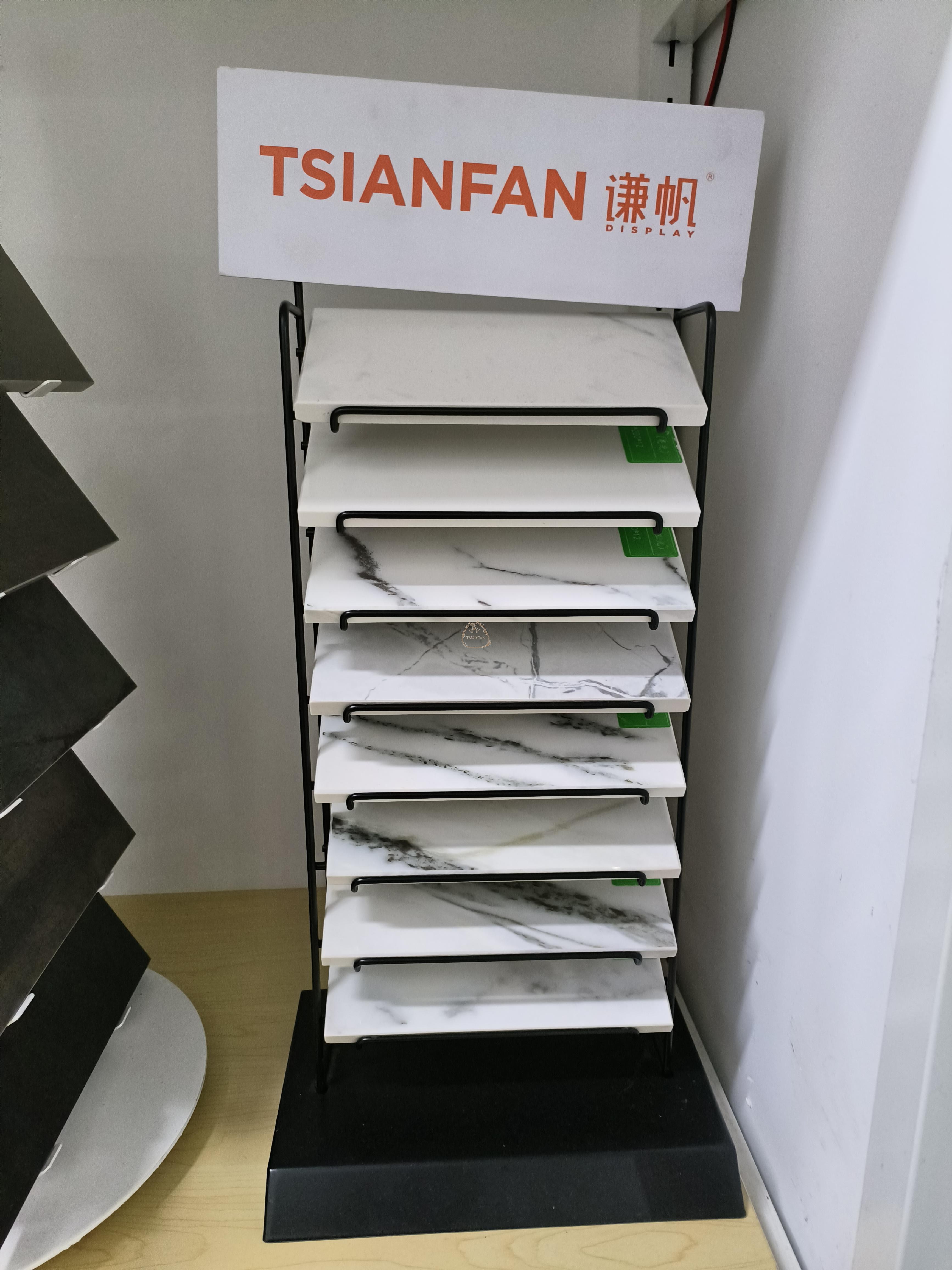 Granite sample countertop display shelf China factory