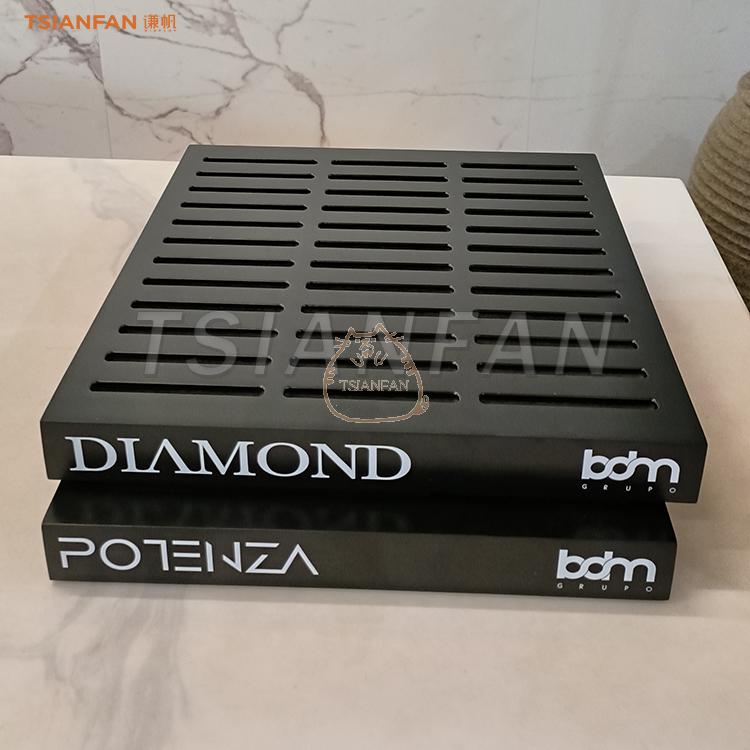 Artificial stone countertop display with classic MDF material display board