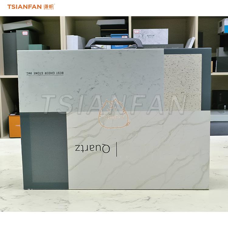 Ceramic tile office box out display device display box