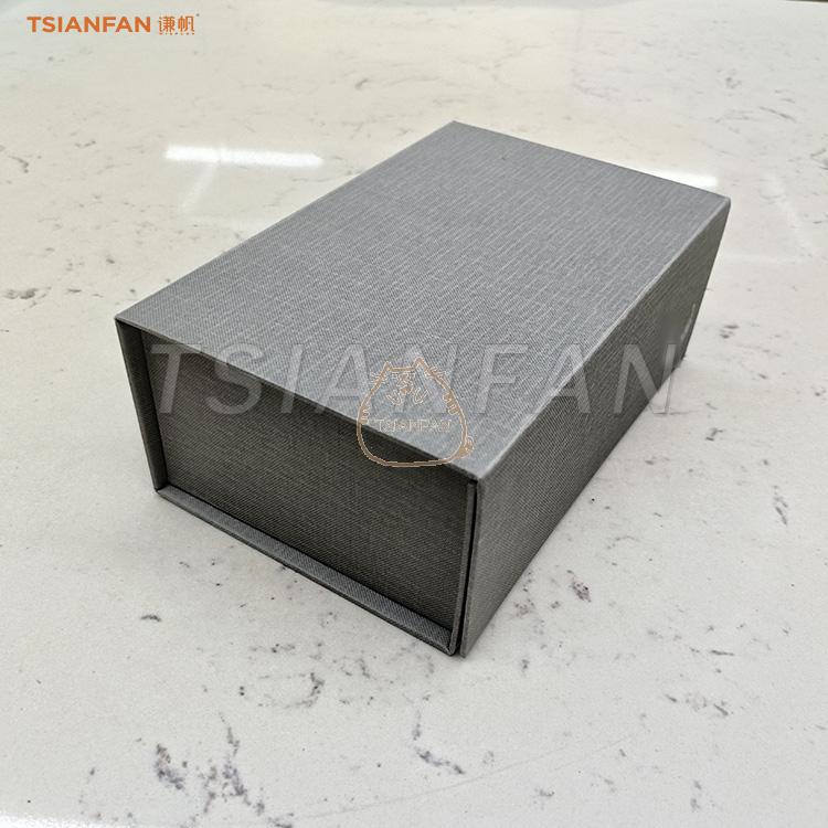 Cardboard box artificial stone box terrazzo exhibition design box clamshell type