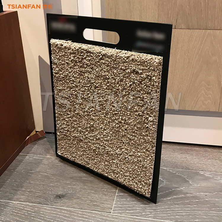 Carpet MDF display board mass customization for sale