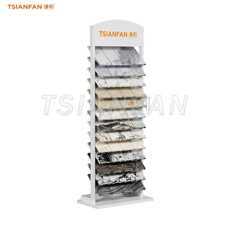 direct marble stone display stand artificial stone floor stand -SRL125