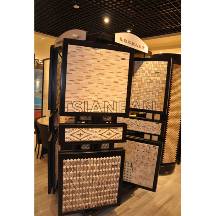 Floor-standing mosaic display rack ML920