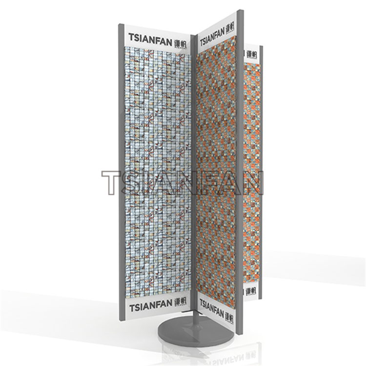 Floor-standing mosaic display rack ML946