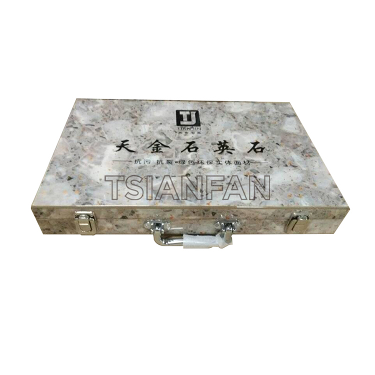 Aluminum sample box PX010