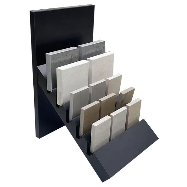 Metal Table Frame For Quartz Stone Marble Sample Display Rack Shop SRT302