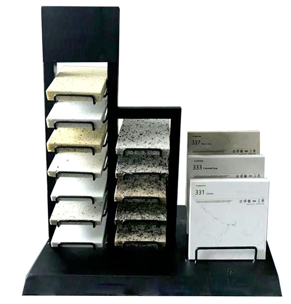 Quartz Sample Display Stand Shelf Online Shopping Chinese Supplier SRT014