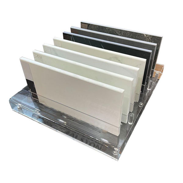 Quartz Stone Ceramic Tiles Sample Display Rack China Manufacturer SRT040