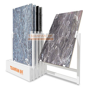 Pull-Out Rotating Ceramic Tile Floor Sample Display Stand Shelf Frame CT602 