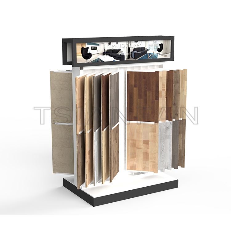 wood flooring store display,book displays-wf2040