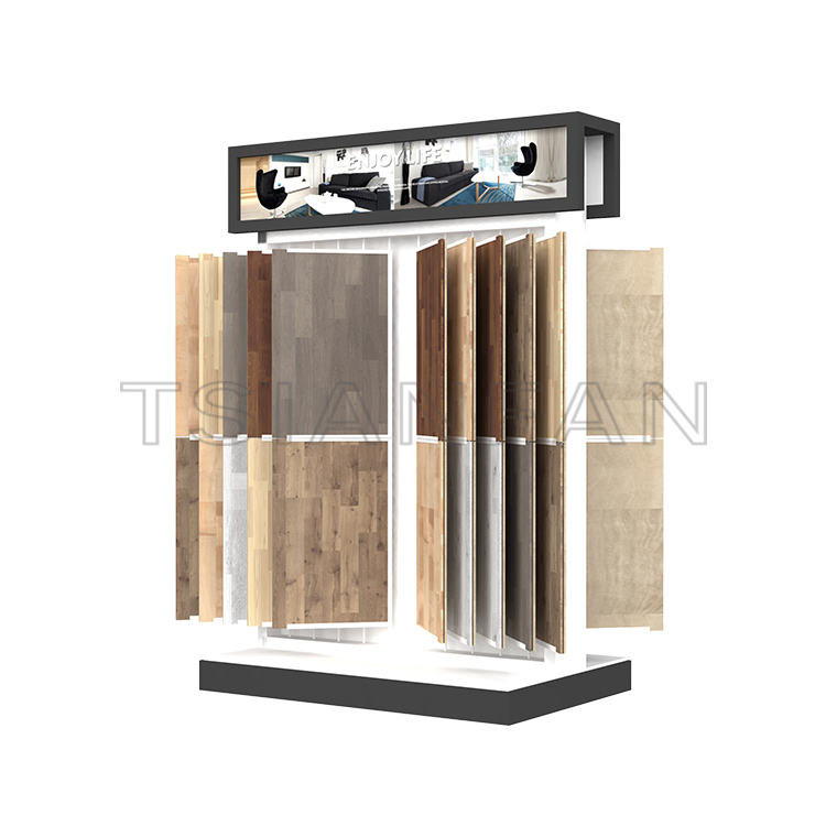 wood flooring store display,book displays-wf2040