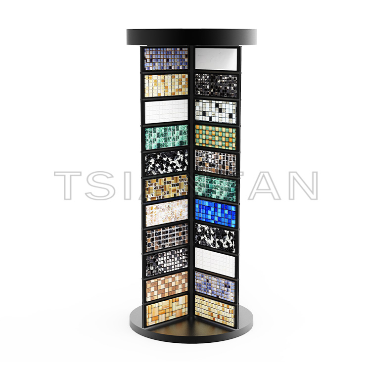 2023 custom mosaic tile samples floor display rack-ML986