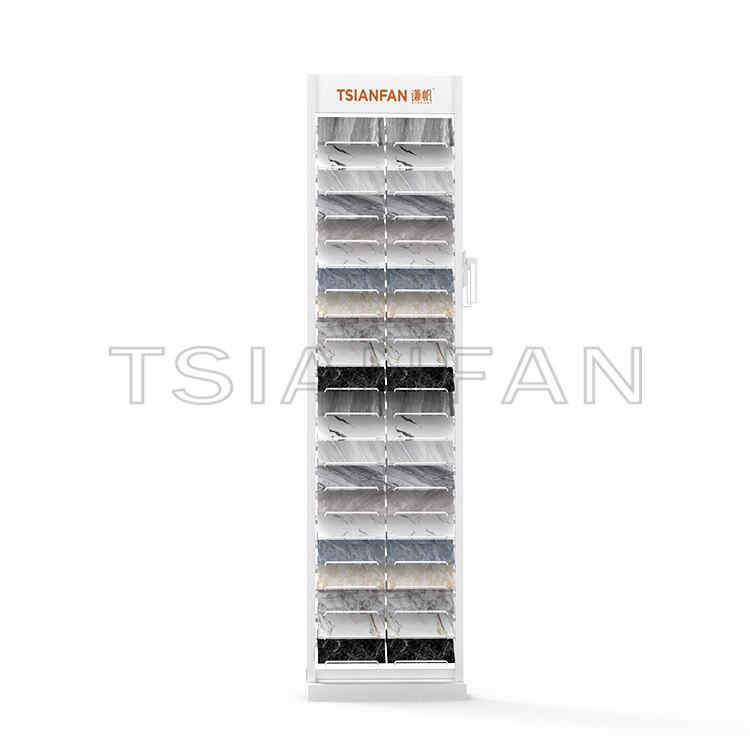 Floor display rack of marble tile in exhibition hall-SRL018