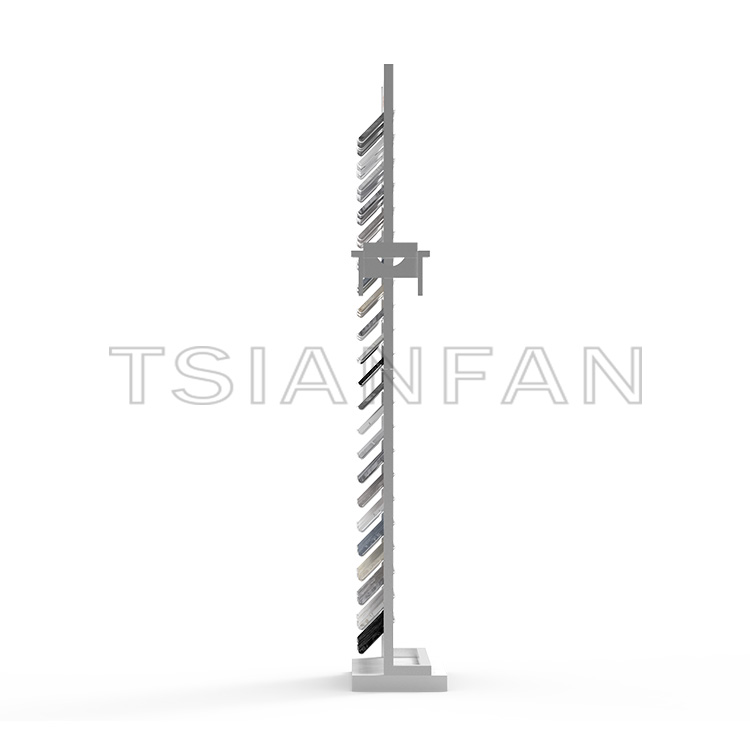 Floor display rack of marble tile in exhibition hall-SRL018