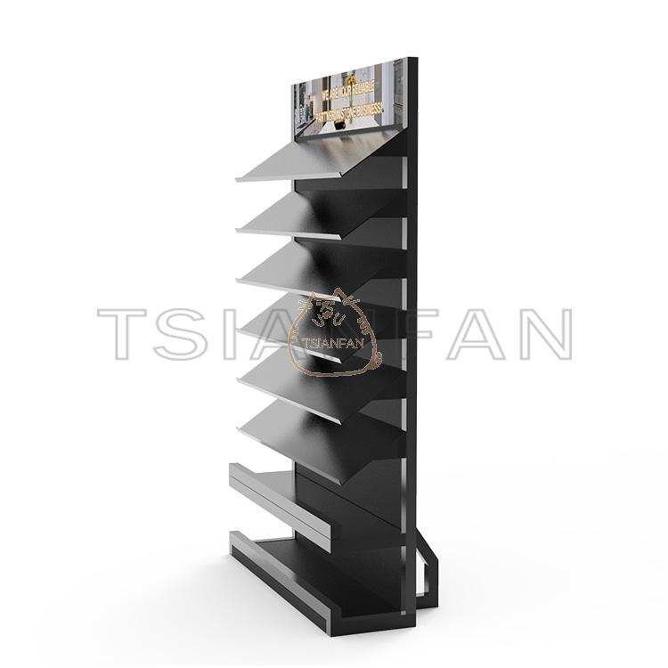 Custom Quartz Stone Waterfall Type Floor Display Stand -SG002