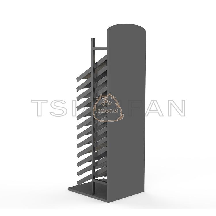 2023 New Design Factory Direct Quartz Stone Falling Waterfall Display Stand -SG111