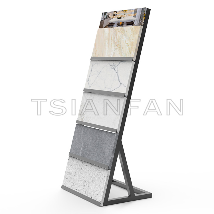 Artificial stone floor tile engineered stone display rack-SG805