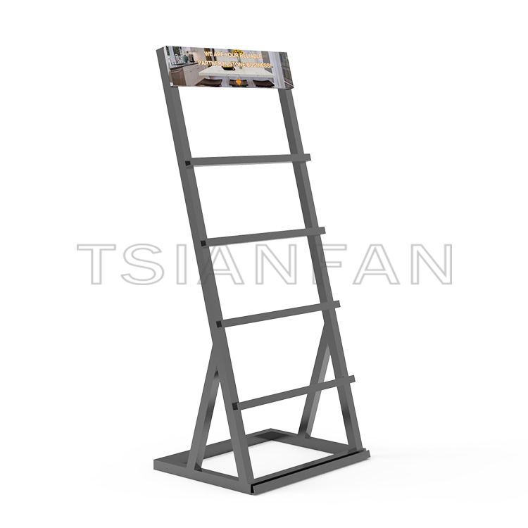 Artificial stone floor tile engineered stone display rack-SG805