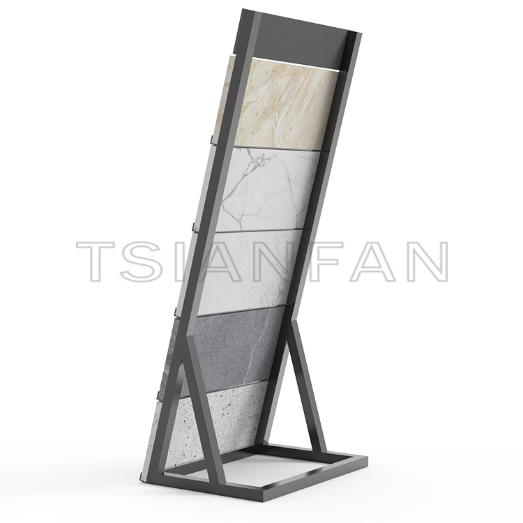 Artificial stone floor tile engineered stone display rack-SG805