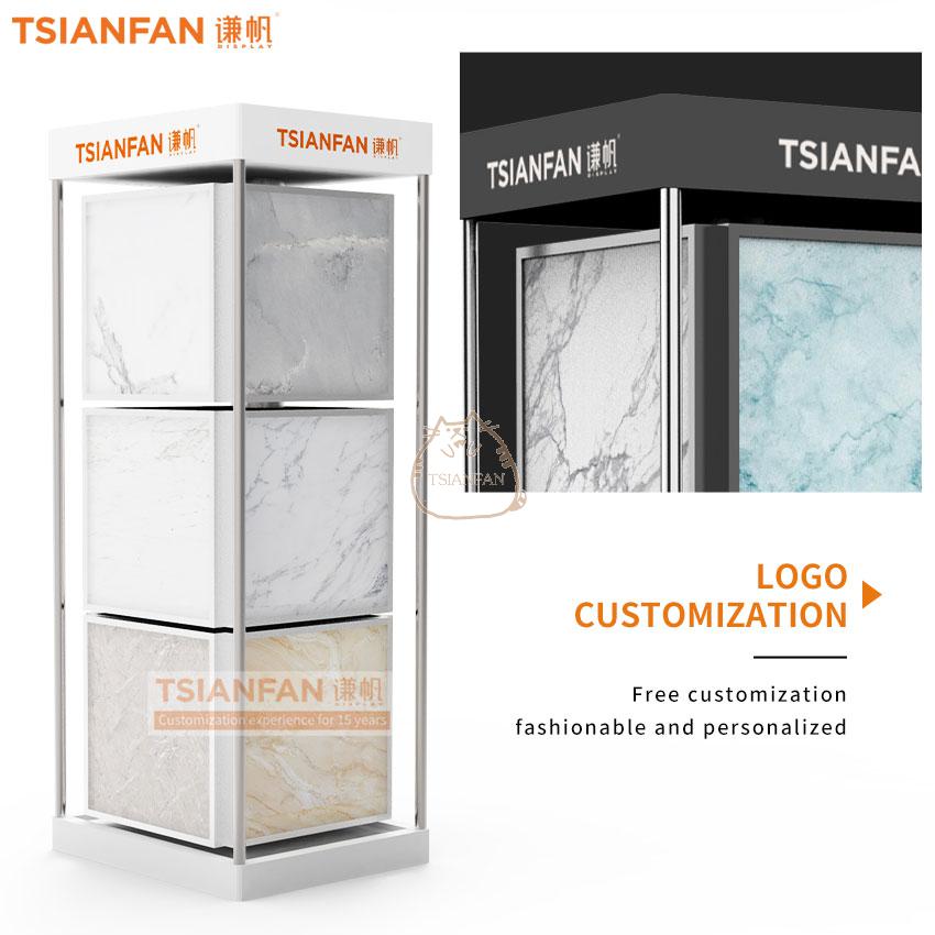 Wholesale quartz stone rotatable display cabinet manufacturer-SG1012