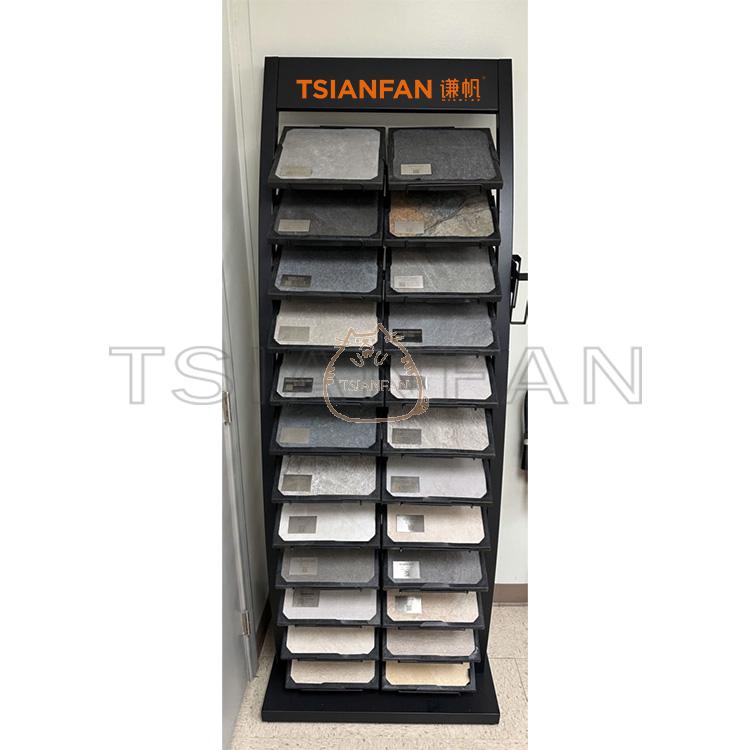 Granite stone arch floor display stand Custom display stand