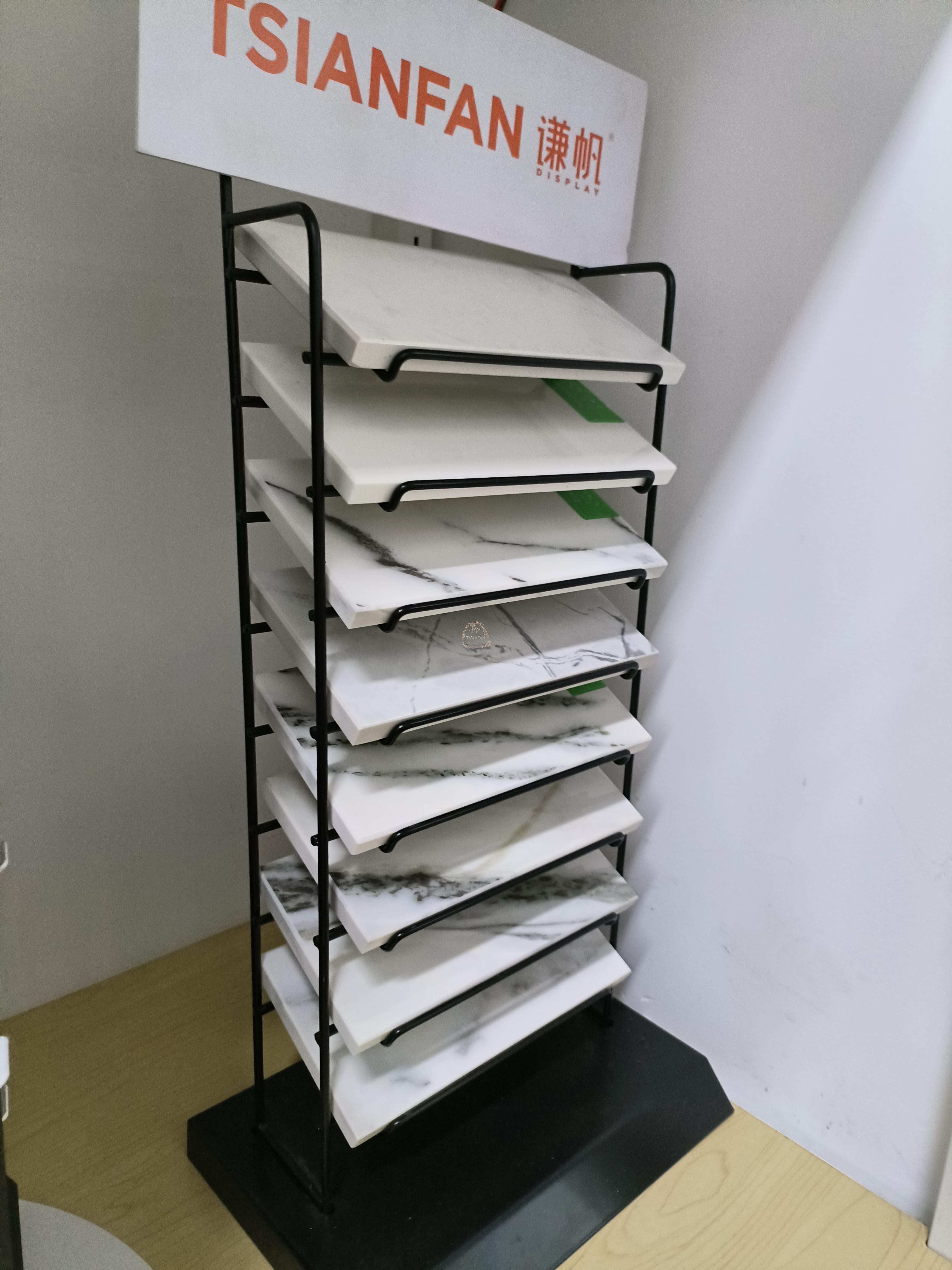 Granite sample countertop display shelf China factory