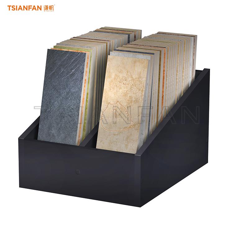 Metal custom artificial stone sample display box