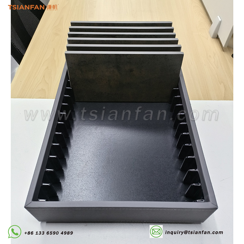 Marble display box_cortical stone sample display