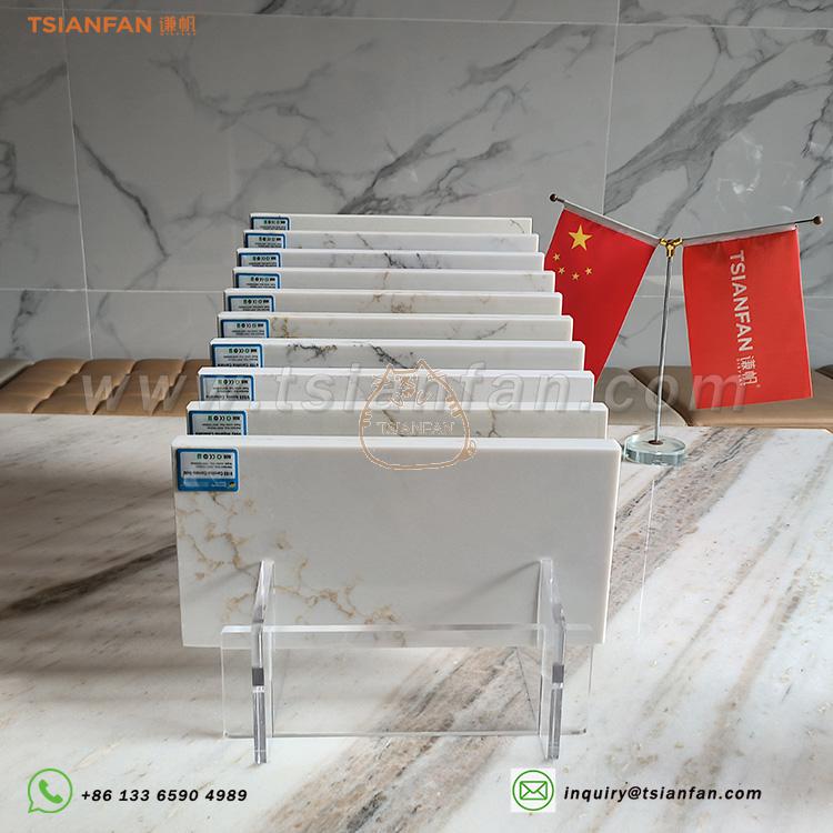 The highest quality acrylic stone countertop display stand