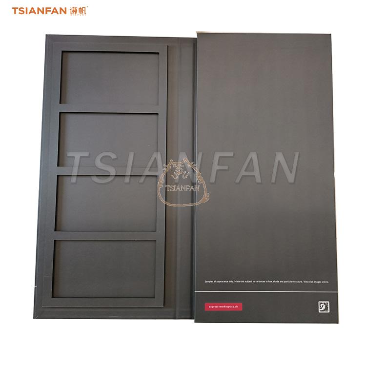 New three folding cardboard stone brochures custom factory direct sales