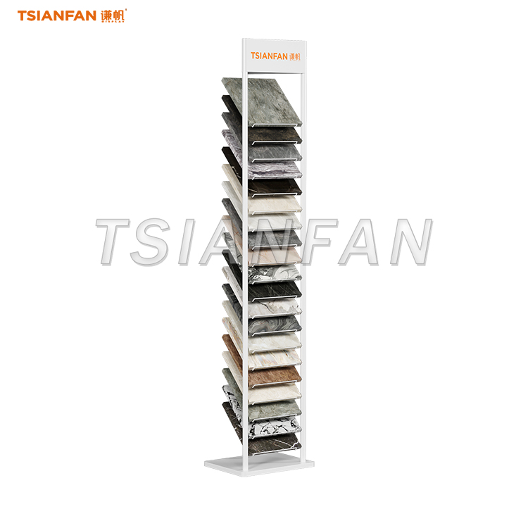 waterfall granite stone display stand marble display unit-SRL004