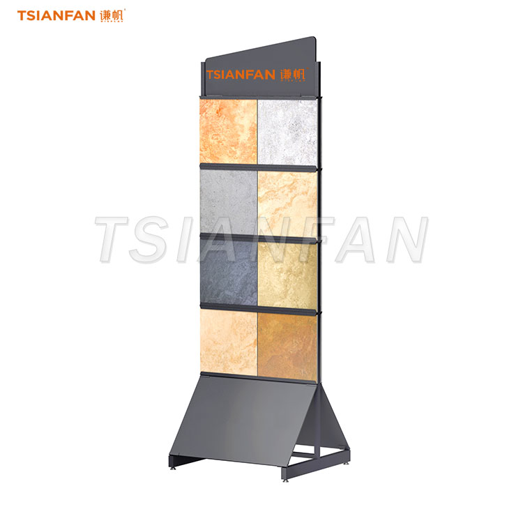 premium ceramic tile display rack for exhibition hall