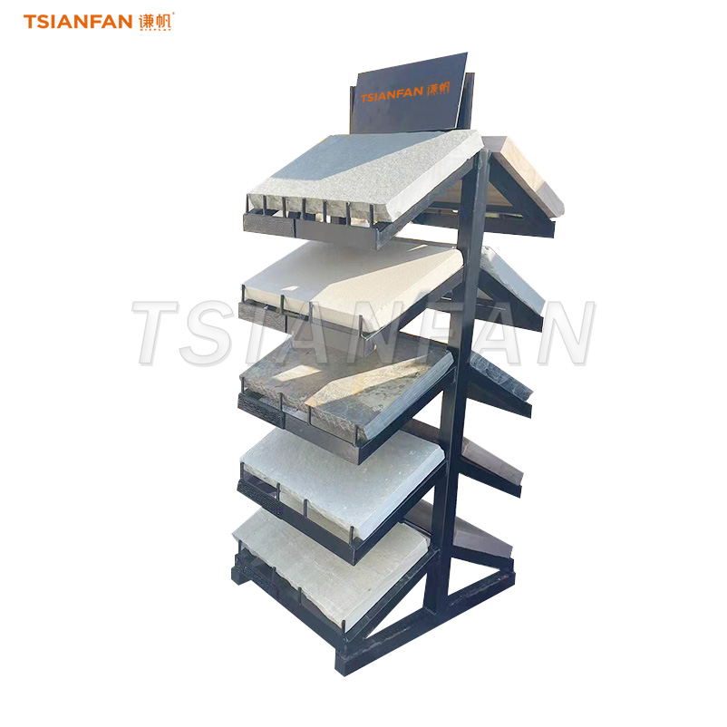 display stands for natural stone custom stone exhibit racks