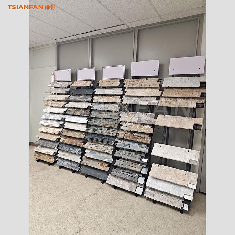 natural stone display stand cultural stone display rack