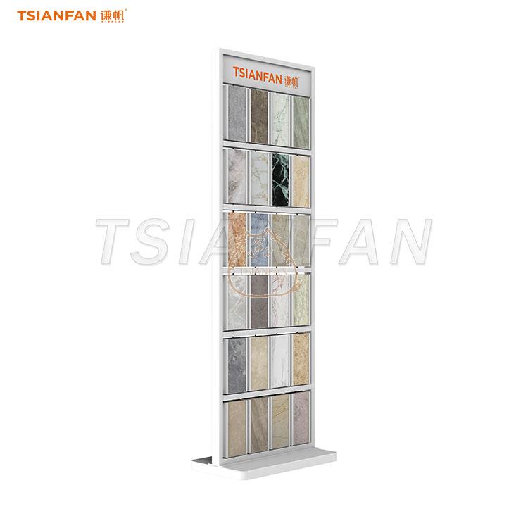 Custom logo branded tile display stands-SRL951