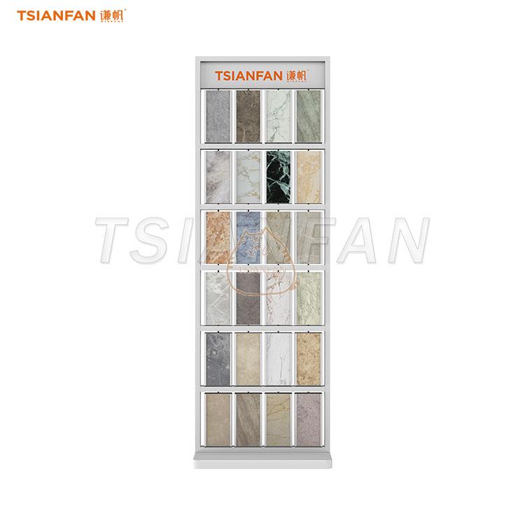 Custom logo branded tile display stands-SRL951