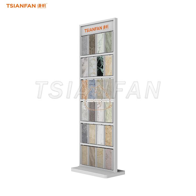 Custom logo branded tile display stands-SRL951