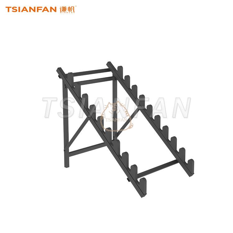 A Frame Metal Tile Display Rack, Freestanding Marble Quartz Stone Sample Insert Stand For Showroom-CE089
