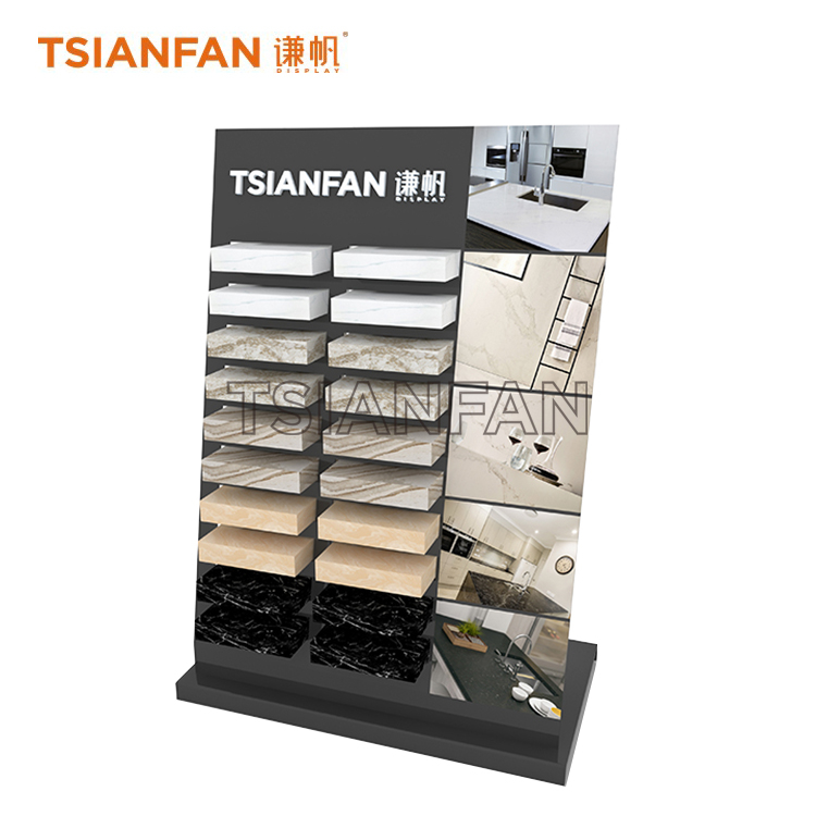 Marble Stone Mosaic Tile Display Rack Ideas CE925