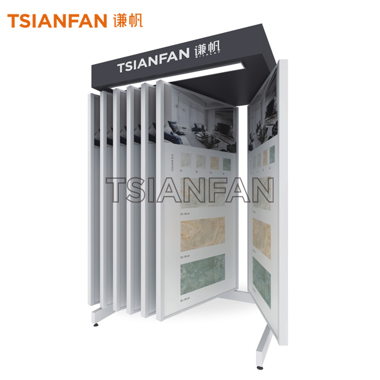 flip Tile display rack CF024