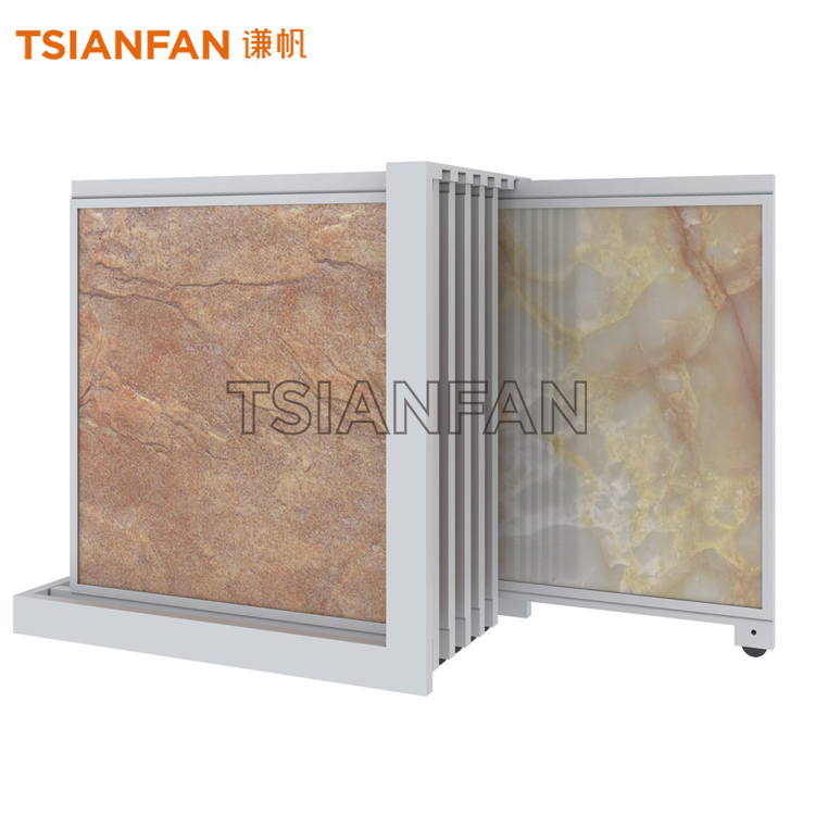 Sliding Ceramic Tile Display Rack Manufacturer CT905