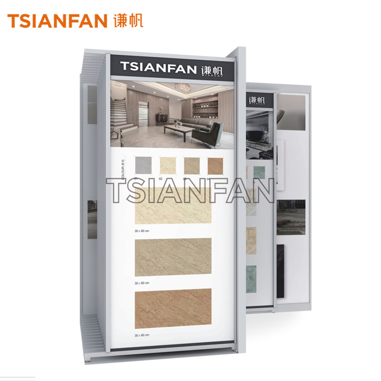 Ceramic Tile Showroom Display Racks Manufacturer CT917
