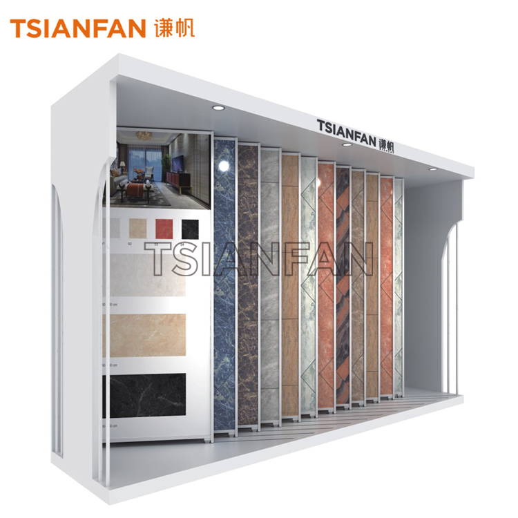 Ceramic Tile Display Rack Custom CT920