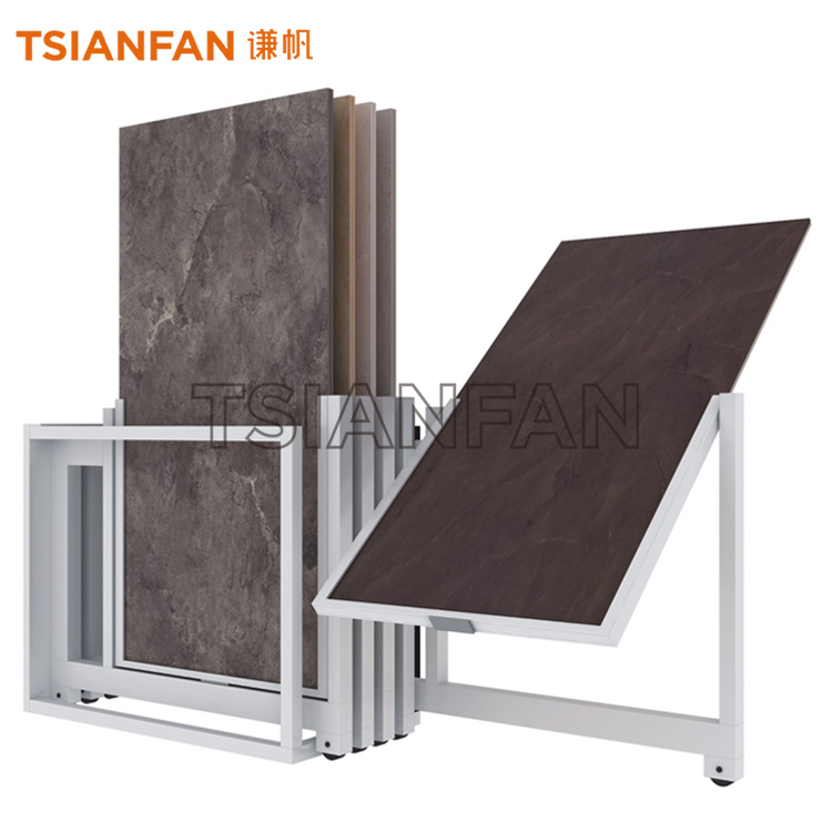 Tile Flip Display Rack Supplier CT933