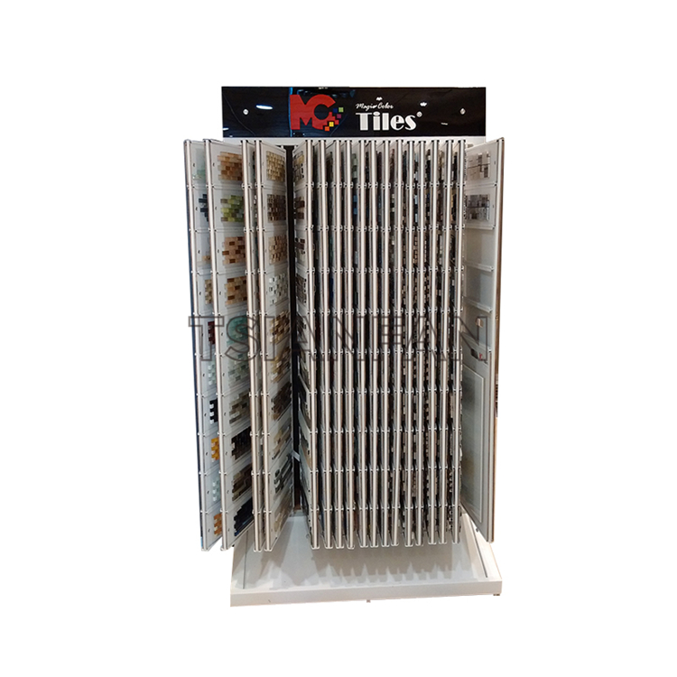 Floor-standing mosaic display rack ML007