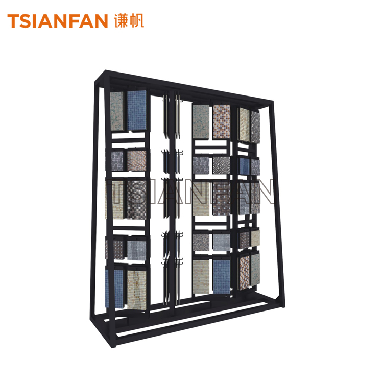 Floor-standing mosaic display rack ML2008