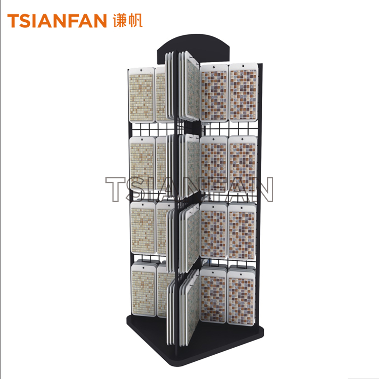 Floor-standing mosaic display rack ML302