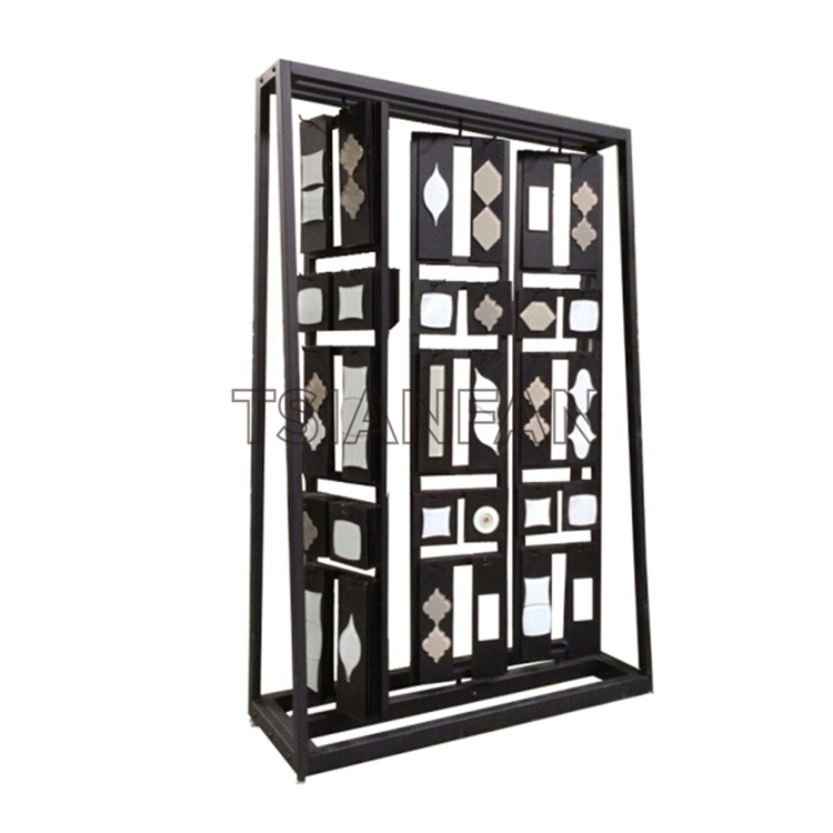 Floor-standing mosaic display rack ML500